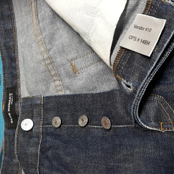 Club Monaco Button fly Denim Jeans - Picture 7 of 7